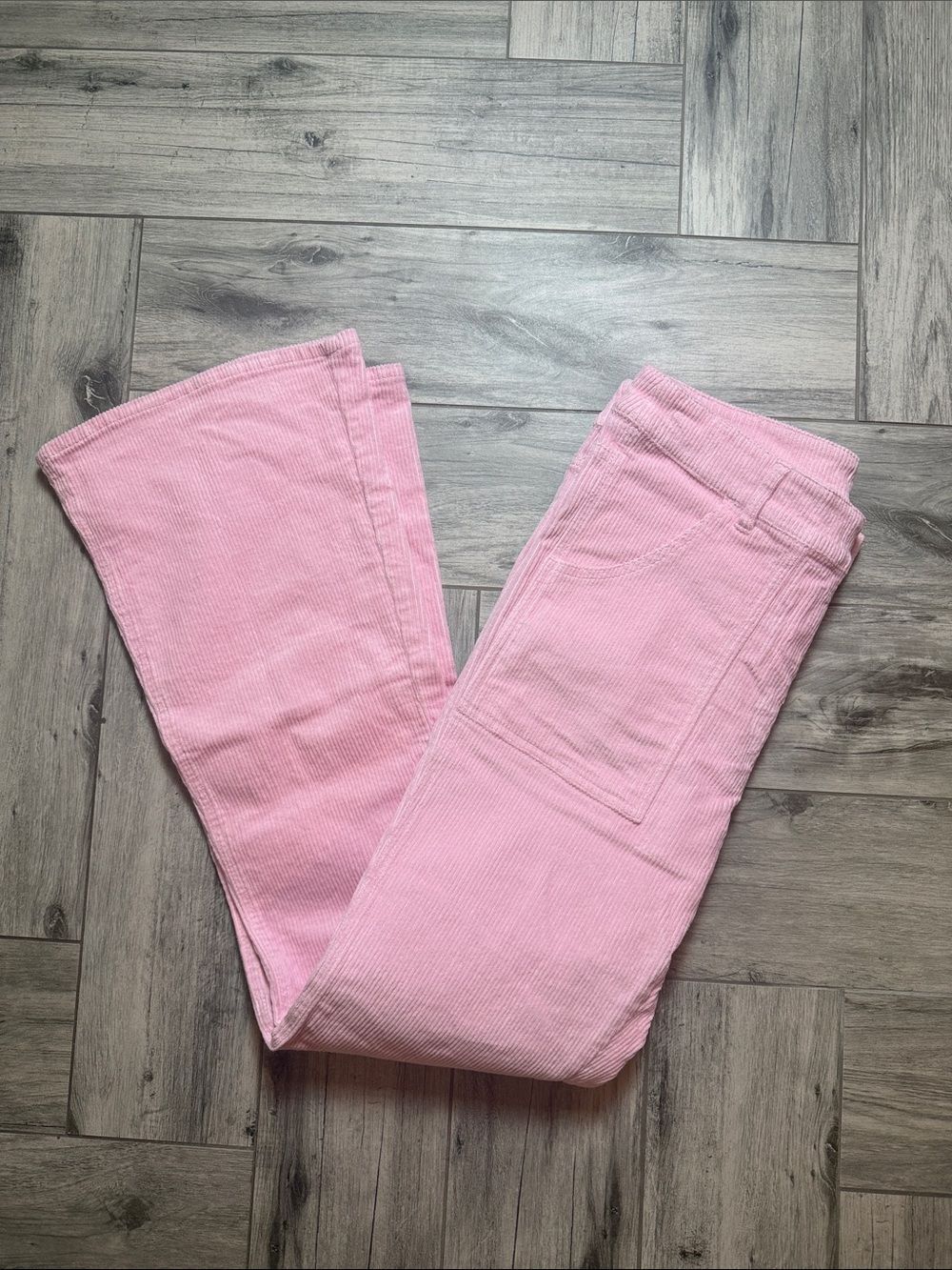 Women’s Pink Corduroy Bell Bottoms